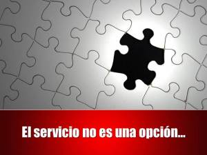 SERVICIO NO ES OPCION