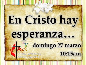 domingo 27 marzo