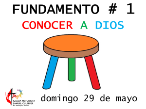 culto domingo, 29 de mayo de 2016