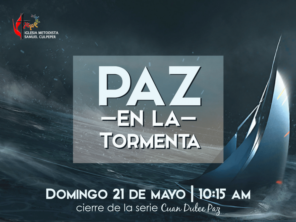 Paz en la&nbsp;tormenta